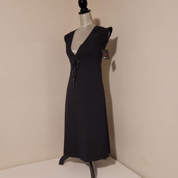Emily the Strange Dress Spider Web Black Goth y2k 2005 NWT - Picture 5 of 11
